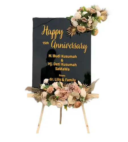 Papan Bunga Akrilik Mancak